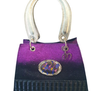 LOLA BOLSO VIOLETA GLITTER COLECCIÓN IKIGAI DE TABATA MORGANA